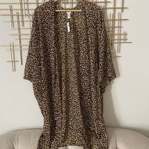 Leopard CoverUp NWT!!